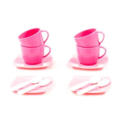 Polesie 4 személyes kávéskészlet - 12 darabos szett - 16073