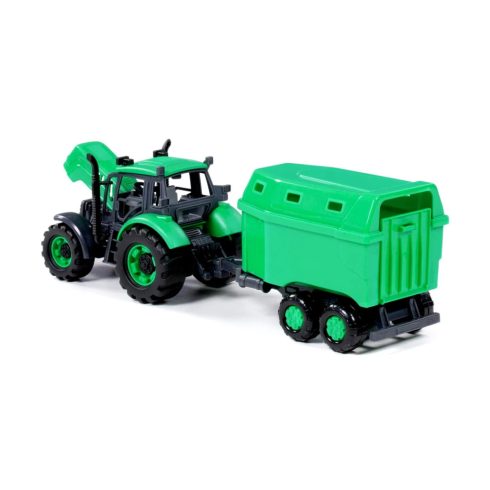 Polesie állatszállító farmtraktor, 40 cm, 16150