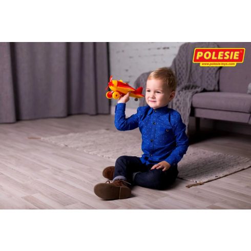 Polesie Omega repülőgép hálóban, 22 cm, 16173