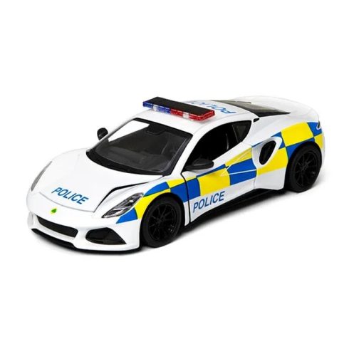 Kinsmart fém autó modell, Lotus Emira, Police, 17126