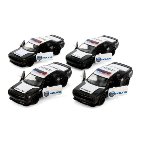 Kinsmart, 2023 Dodge Challenger Police SRT, fémautó, 17161