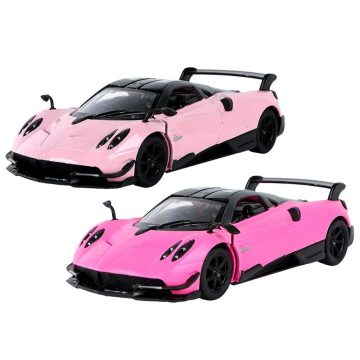 Kinsmart, Pagani Huayra, pink fémautó, 17174