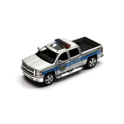Kinsmart, Chevrolet Silverado fémautó, rendőr/tűzoltó, 17449