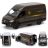 Kinsmart Mercedes Sprinter UPS Edition fémautó, 17537