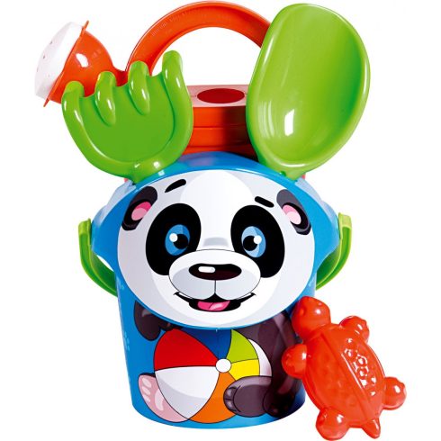 Pandás homokozó szett - 13 x 23 cm - 18301