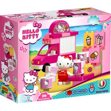   UNICO építőjáték szett - Hello Kitty Fagyizója - 26 db - 18390