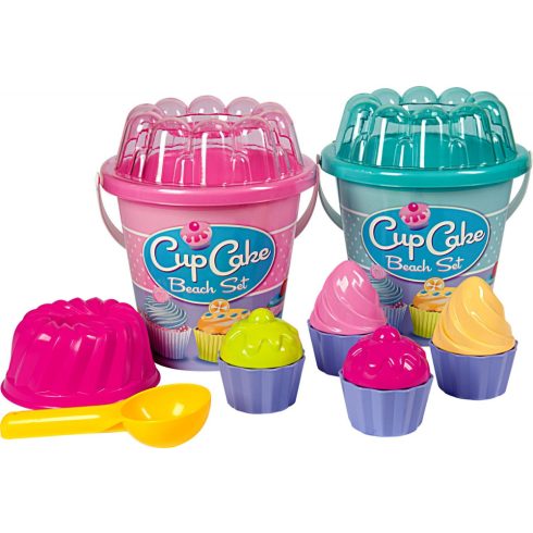 Süteményes homokozó szett - 17 x 21 cm - 18412