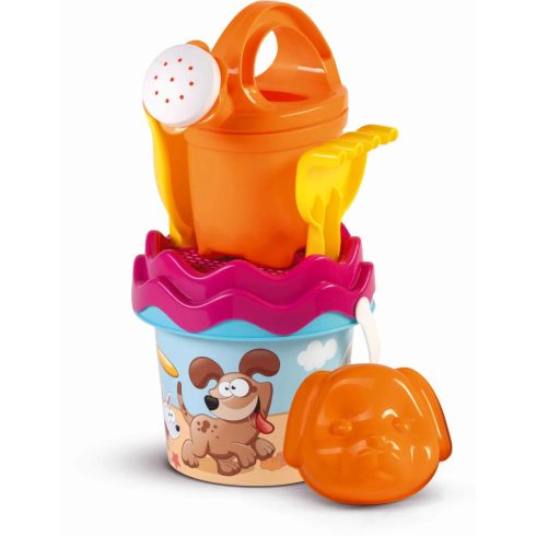 Kutyás homokozó játékszett locsolóval, 13 x 27 cm, 18450