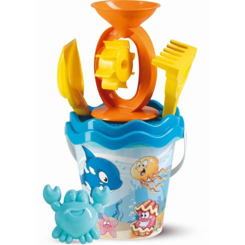 Tengeri állatos homokozó játékszett, 17 x 34 cm, 18452