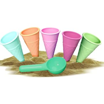 Homokozó fagylaltok játékszett zacskóban, 18471