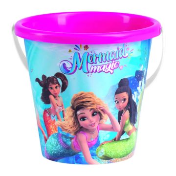 Homokozó vödör, hableányok 17 x 16 cm cm - 18473