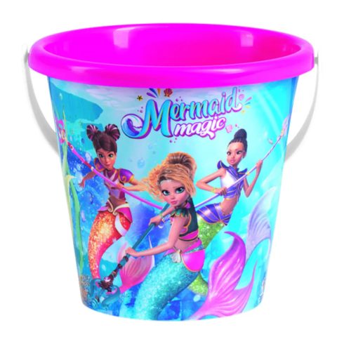 Homokozó vödör, hableányok 17 x 16 cm cm - 18473