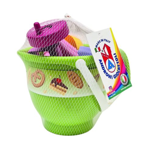 Homokozó szett süteményes 18 x 20 cm - 18474