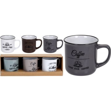 Bögre szett - 3 darabos - espresso - 180 ml - 19008