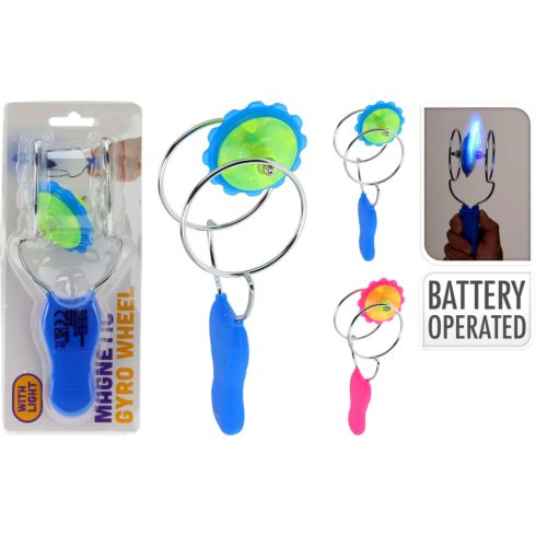 Forgó játékkerék lapon, világító, 19025