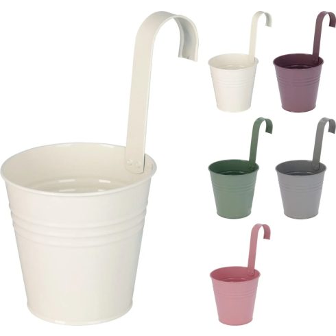 Virág kaspó, fém, 19033