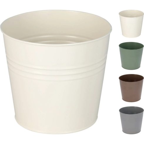 Virág kaspó, fém, 19034