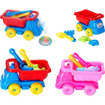 Dömper + homokozó játékszett, 19077