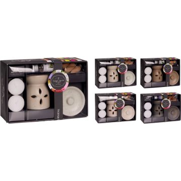 Párologtató szett, kerámia, 4 féle, 19159