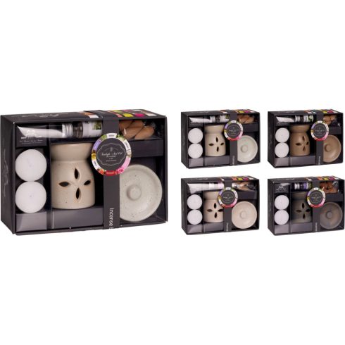 Párologtató szett, kerámia, 4 féle, 19159