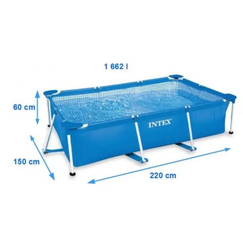 Medence, Intex 28271 fémvázas 260*160*65 cm - 19181
