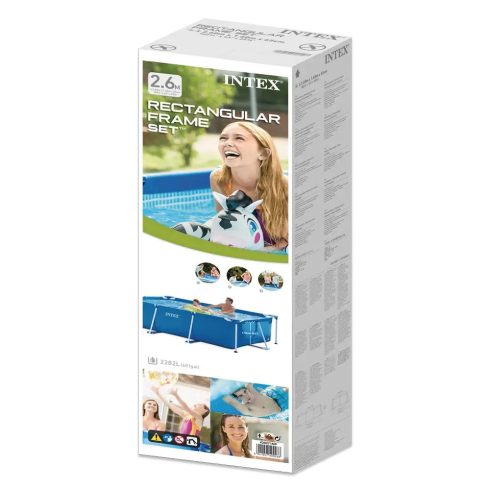 Medence, Intex 28271 fémvázas 260*160*65 cm - 19181