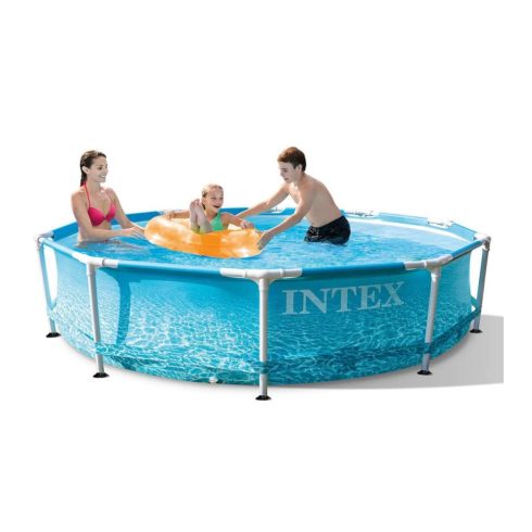INTEX Metal Frame Pools fémvázas medence vízforgató nélkül, 305 x 76 cm - 19182