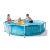 INTEX Metal Frame Pools fémvázas medence vízforgató nélkül, 305 x 76 cm - 19182