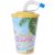 Szívószálas műanyag pohár, 19190
