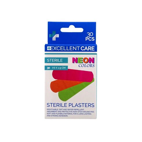 Neon Sebtapasz csomag, 30 darabos, 19245