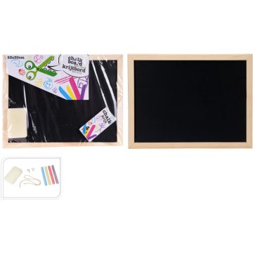 Rajztábla játékszett krétával, 30 x 23 cm, 19293