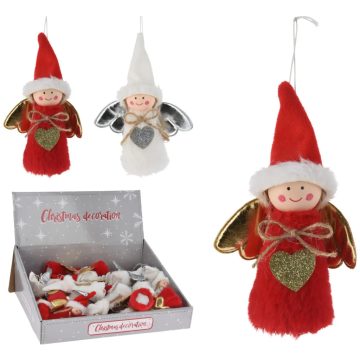 Angyalka 14 cm akasztós 2 féle - 19336