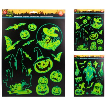 Halloween ablakmatrica 2 féle - 19386