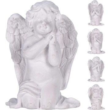 Angyal dekor figura, 7 cm, 3 féle, 19400