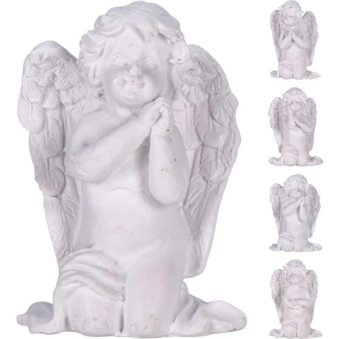 Angyal dekor figura, 7 cm, 3 féle, 19400