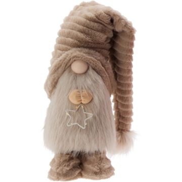 Gnóm figura, LED-es, 65 cm, 3 féle, 19402