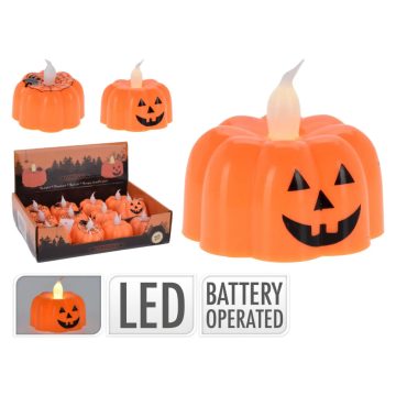 Teagyertya LED-es, tök, többféle - 19419
