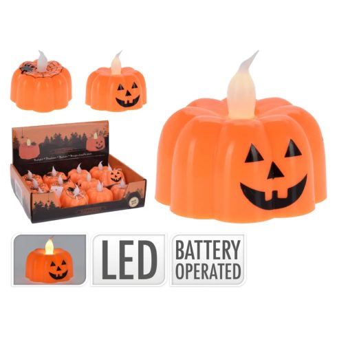 Teagyertya LED-es, tök, többféle - 19419