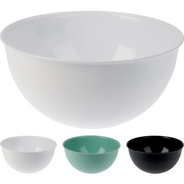 Műanyag tál 3 színben,  3 literes, 19436