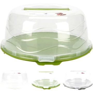 Hordozós süteményes tálca, 33 x 16 cm, műanyag, 19441