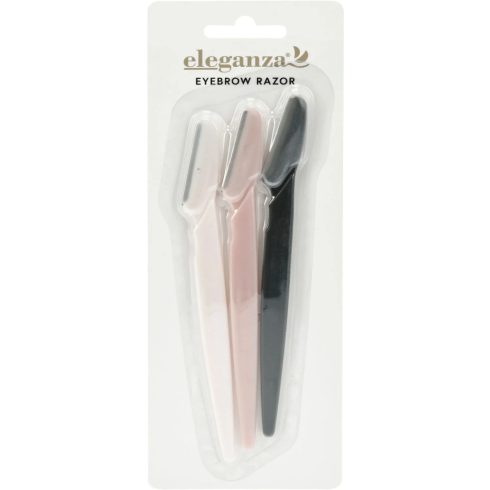 Szemöldök borotváló készlet, 3 darabos szett, 19449