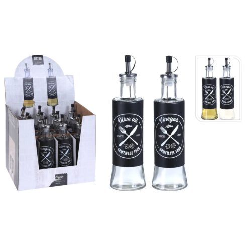 Olaj és ecetadagoló, üveg, többféle - 19503