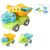 Dömper + homokozó szett dinós - 19535
