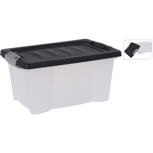 Multibox műanyag tároló fedővel, 4,5 literes, 19546