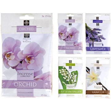 Illatosító tasakban, 3 x 15 grammos csomag, 4 féle, 19559