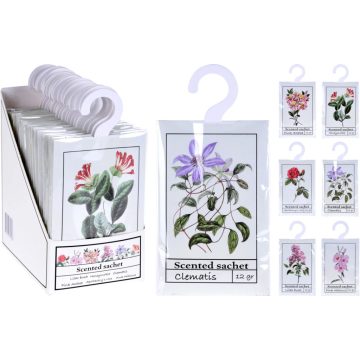 Illatosító tasakban, 12 gramm, 6 féle, 19560