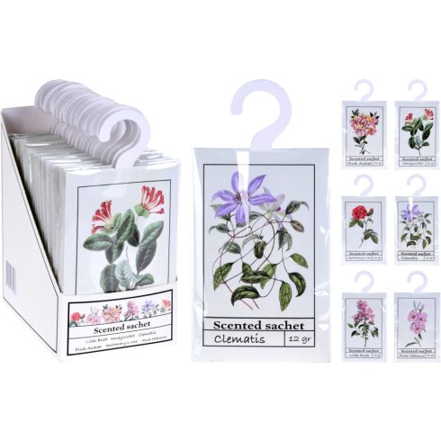 Illatosító tasakban, 12 gramm, 6 féle, 19560