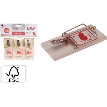 Egérfogó szett, 3 darabos, 19578