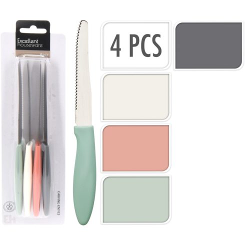 Kés lapon, 4 darabos szett, 19608