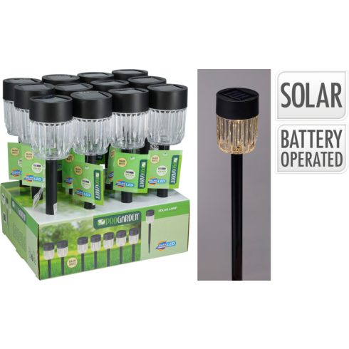 Napelemes lámpa, 39 cm, 19639